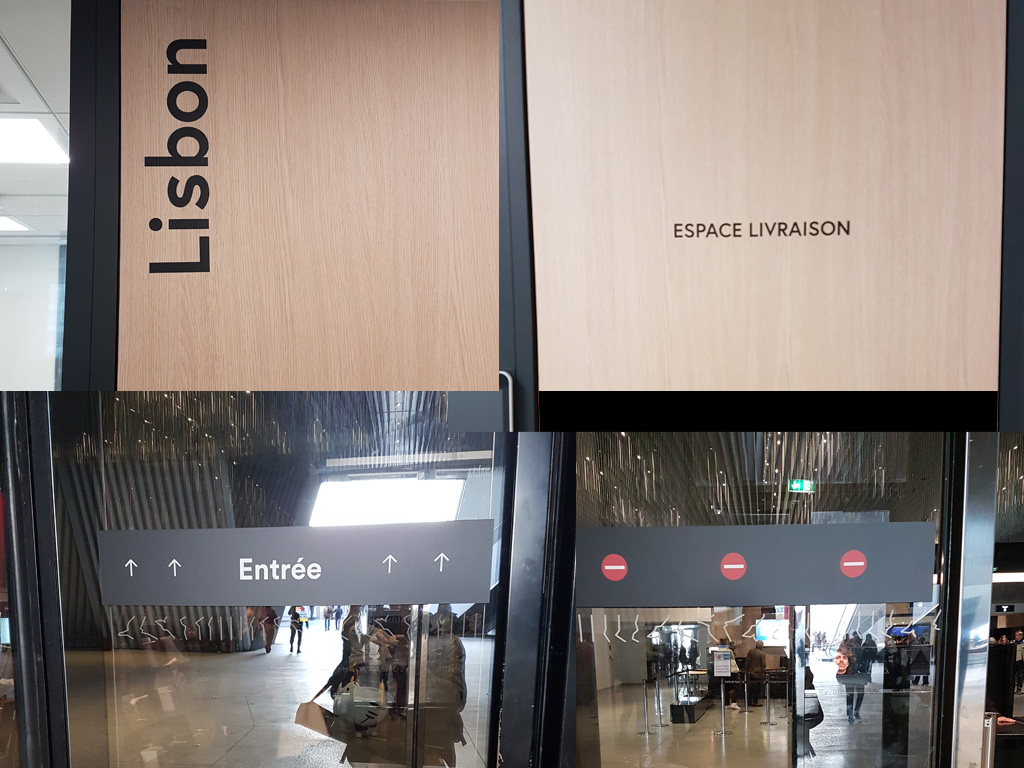 Poseur films adhésifs Paris, signalétique et installation de décors